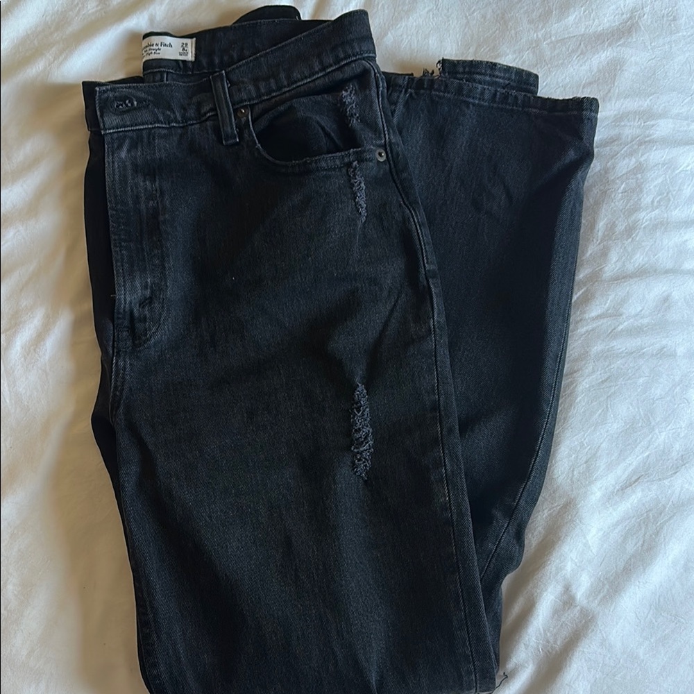 Abercrombie & Fitch 90s straight high rise jeans